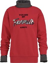 Vingino Meisjes Sweater - Classic Red - Maat 140