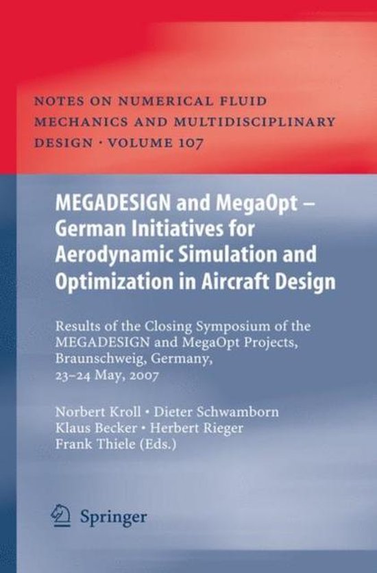 MEGADESIGN and MegaOpt - German Initiatives for Aerodynamic  ... - cover
