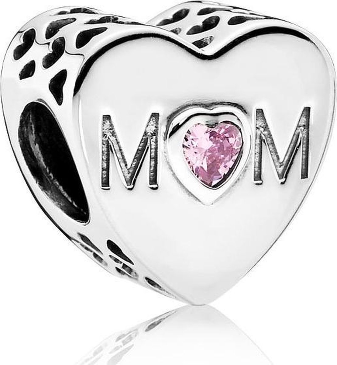 Pandora Bedel zilver 'Mother Heart' 791881PCZ | bol.com