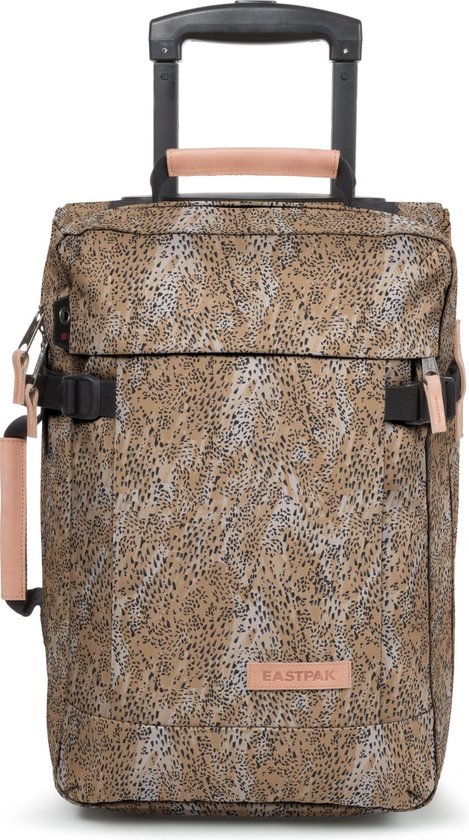 Eastpak Tranverz XS - Handbagagekoffer - 48 cm - Leopard | bol.com