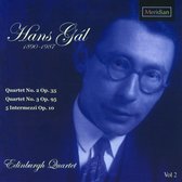 Hans Gál: Quartets Nos. 2 & 3; 5 Intermezzi, Op. 95
