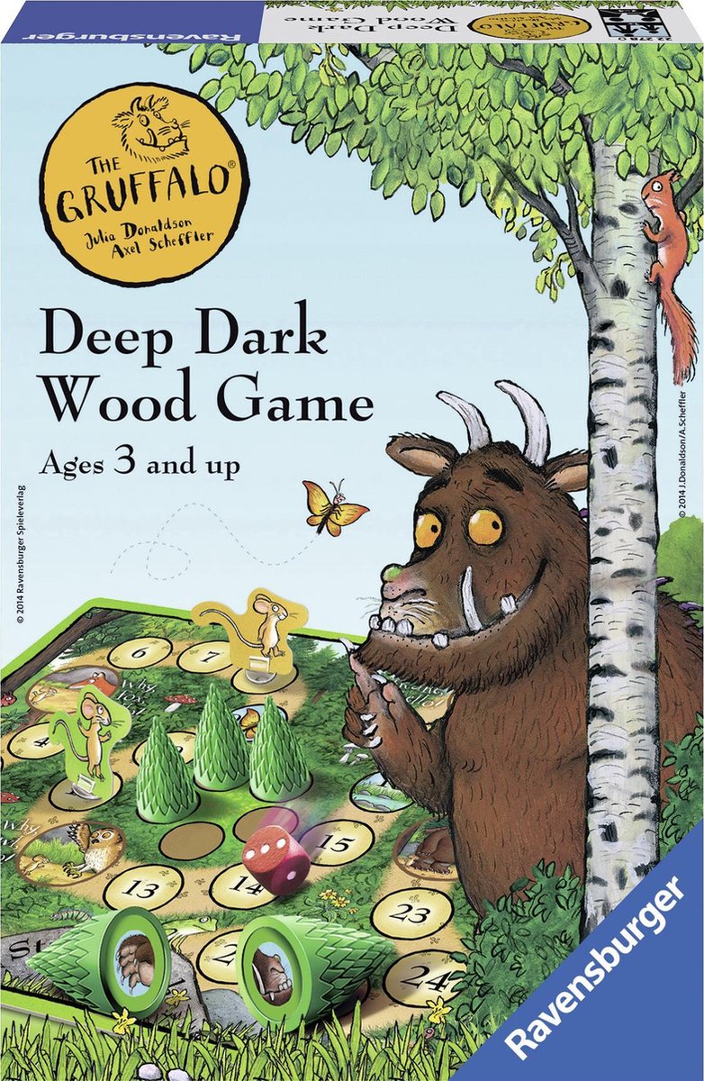 Ravensburger The Gruffalo The Deep Dark Wood Game - Kinderspel - Ravensburger