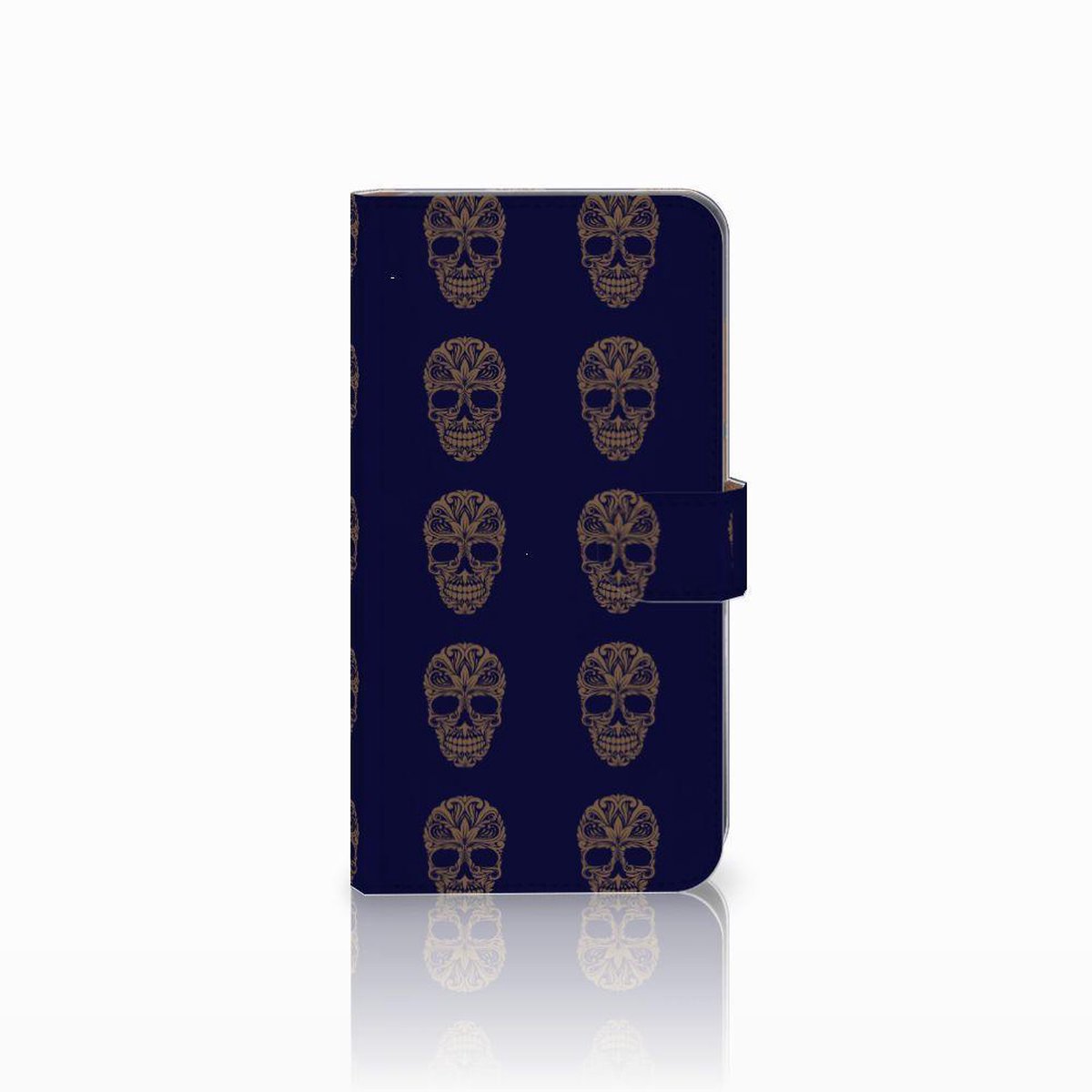 Huawei Y5 (2019) Bumper Hoesje Wood Blue