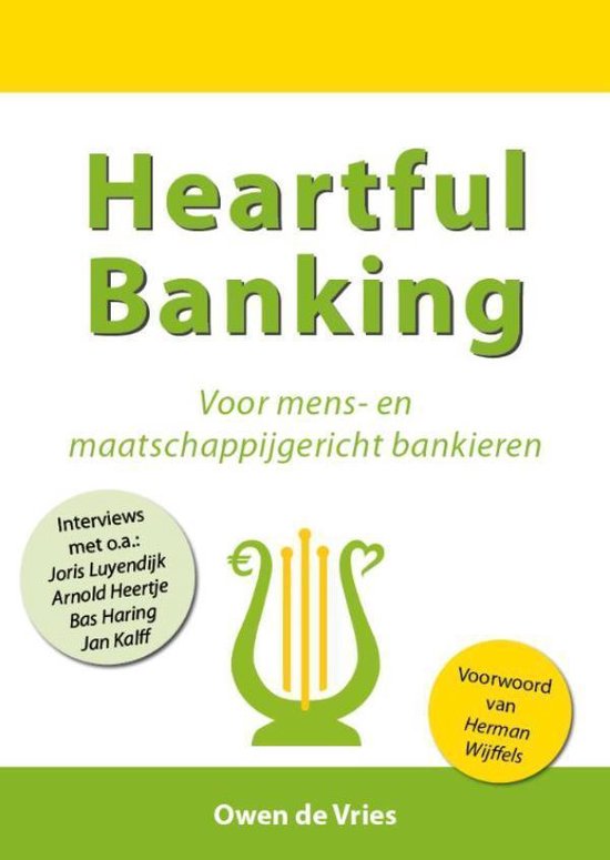 Cover van het boek 'Heartful banking' van Owen de Vries