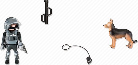 Playmobil Speciale politieagent met speurhond 5369 bol