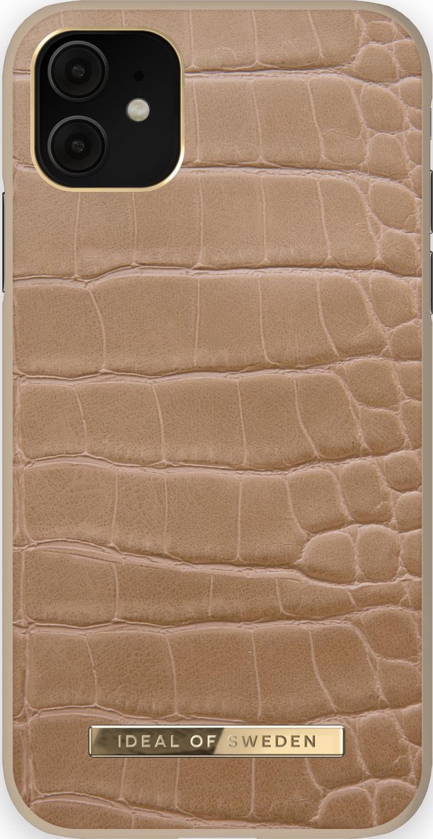 Ideal of Sweden Atelier Case Introductory iPhone 11/XR Camel Croco