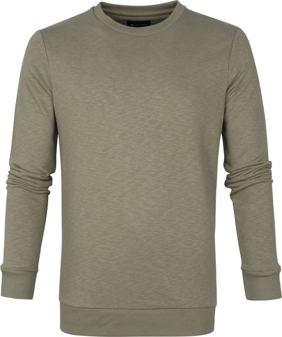 Suitable - Respect Trui Jerry Taupe - Heren - Maat XXL - Modern-fit
