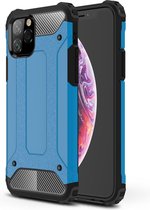 Mobiq - Rugged Armor Case iPhone 11 Pro Max - blauw