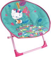 Hello Kitty Chaise Pliante Junior 47 X 54 Cm Polyester Turquoise/Rose