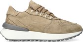 Red-Rag 76846 Lage sneakers - Leren Sneaker - Dames - Taupe - Maat 40