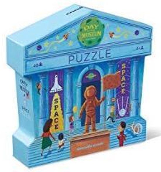 Crocodile Creek puzzel Day at the Museum/Space - 48 stukjes