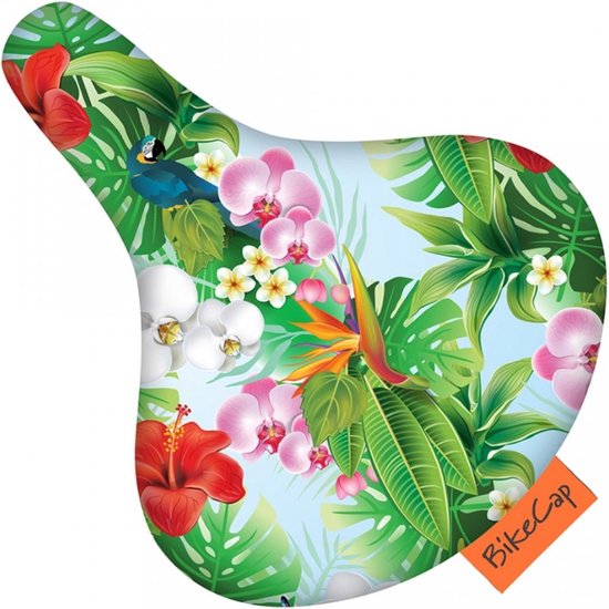 Zadeldek BikeCap Tropical Flower
