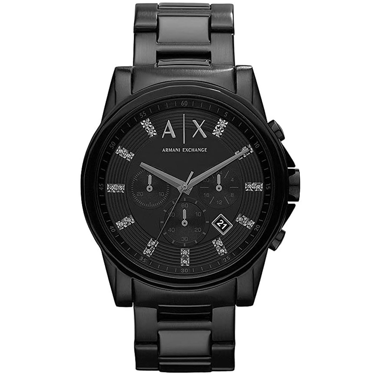 Armani Exchange - Herenhorloge AX2093 - Zwart