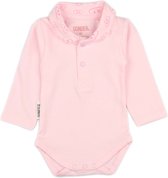 Donder | Polo Romper | Lange Mouw | Cloud Roze