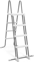 Intex 28076 Zwembad Ladder met Afneembare Treden TOT 122 cm