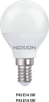 Noxion Lucent Lustre LED E14 Kogel Mat 2.5W 250lm - 827 Zeer Warm Wit | Vervangt 25W.