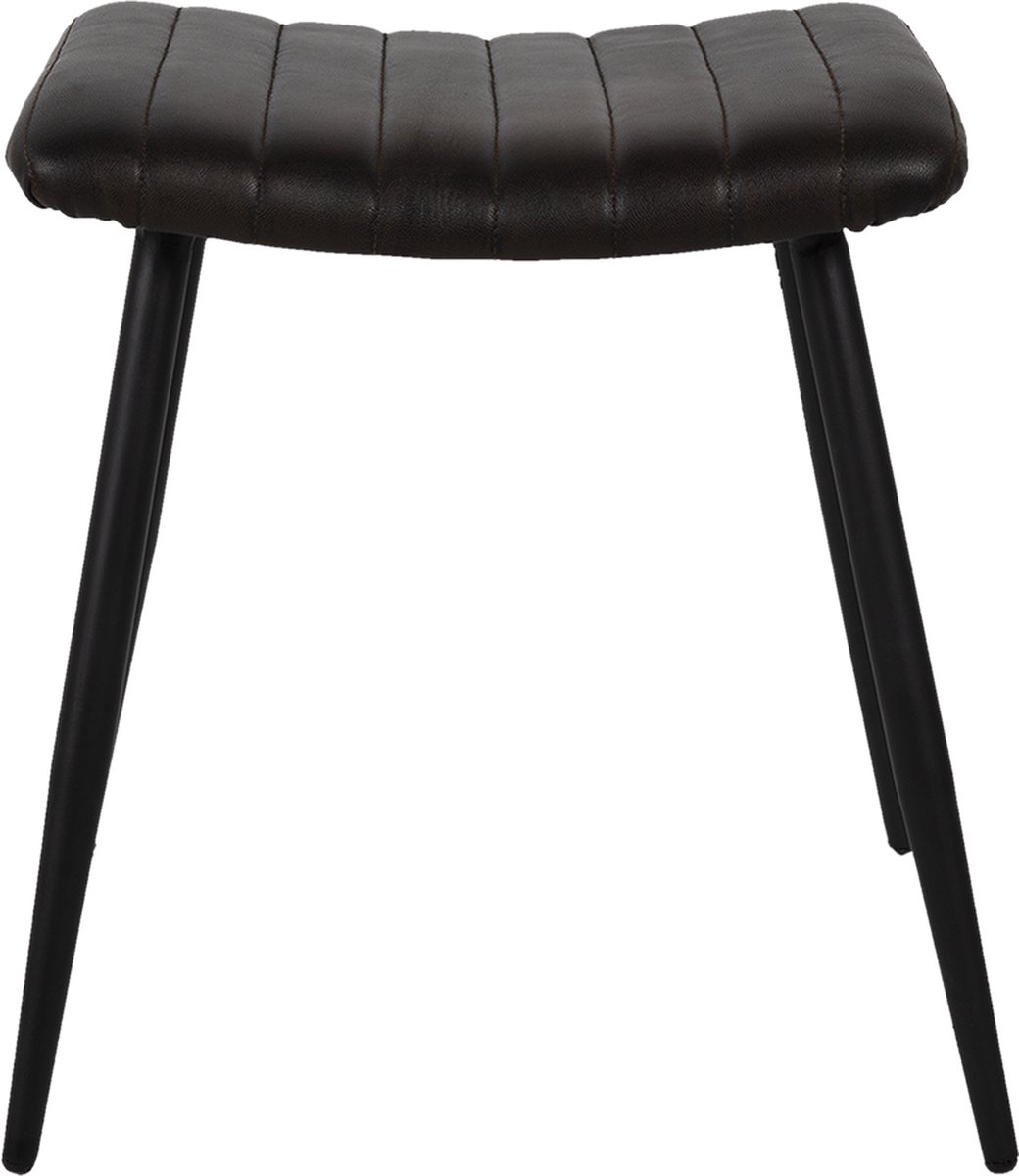 Krukje 43x38x47 cm Bruin Ijzer Kruk