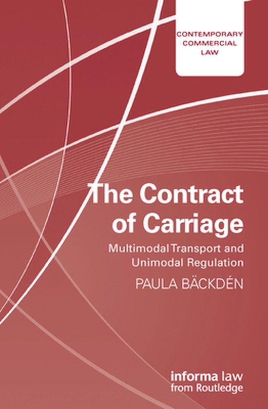 Contemporary Commercial Law - The Contract of Carriage - cover