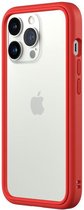 Apple iPhone 13 Pro Max Hoesje - Rhinoshield - CrashGuard NX Serie - Hard Kunststof Bumper - Rood - Hoesje Geschikt Voor Apple iPhone 13 Pro Max