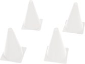 MEIJERS Cones wit per set van 4