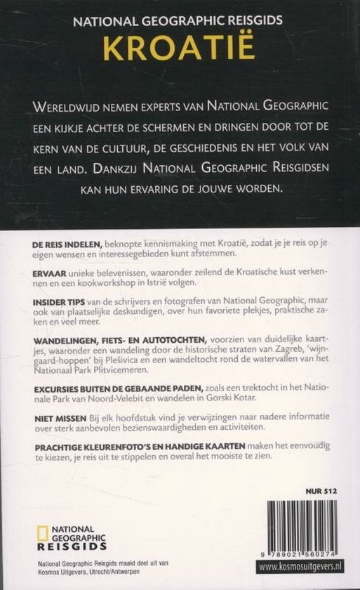 National Geographic Reisgids - Kroatië