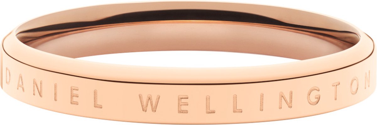 Daniel Wellington Classic Dames en heren Ring Staal - Roségoudkleurig - 18.50 mm / maat 58