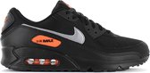 Nike Air Max 90 Zwart / Oranje - Heren Sneaker - DJ6881-001 - Maat 42.5