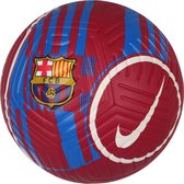 Nike FC Barcelona Strike Ball DC2419-620, Unisex, Rood, Bal naar voetbal, maat: 5