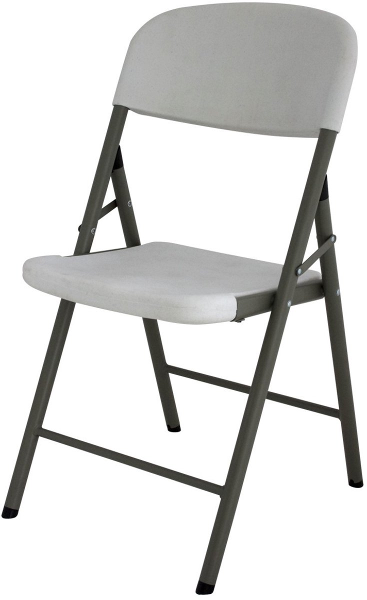 Eurotrail Pavillon chair - Campingstoel - Wit / Grijs