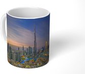 Mok - panorama van Dubai met de Burj Khalifa - 350 ML - Beker