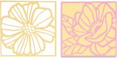 Sizzix Thinlits Snijmal Set - Floral Card Fronts - 3 stuks
