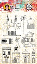 Studio Light Clear stamp A5 - Art by Marlene - Artsy Arabia nr. 58