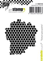 Carabelle cling stamp mini texture gros points