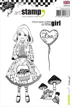 Carabelle Studio -cling stamp A6 a little girl