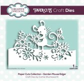 Creative Expressions Paper cuts garden mouse edger