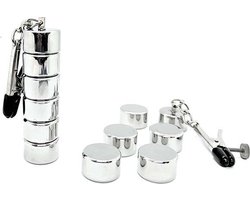 Black Label - Tepelklemmen met 6 magnetische gewichtjes