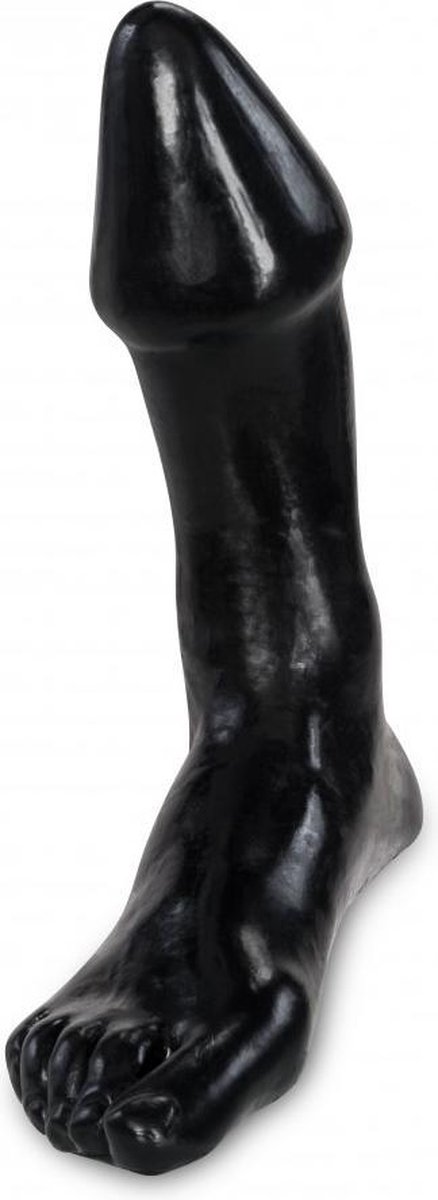 Gangbangster - Footx - Dildo - 18 x 7,8 cm - PVC - Zwart
