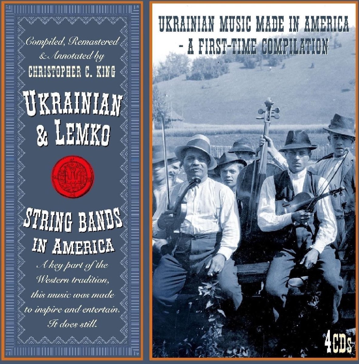 Various Artists - Ukrainian & Lemko String Bands In America (4 CD)