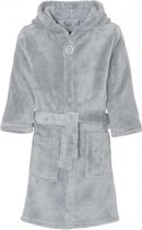 badjas junior polyester grijs maat 170/176