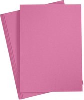 karton 21 x 29,7 cm 10 stuks 220 g roze