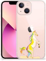 Leuk TPU Back Case geschikt voor iPhone 13 mini GSM Hoesje Horse Color