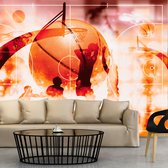Zelfklevend fotobehang - Basketbal is mijn sport, sport behang, premium print