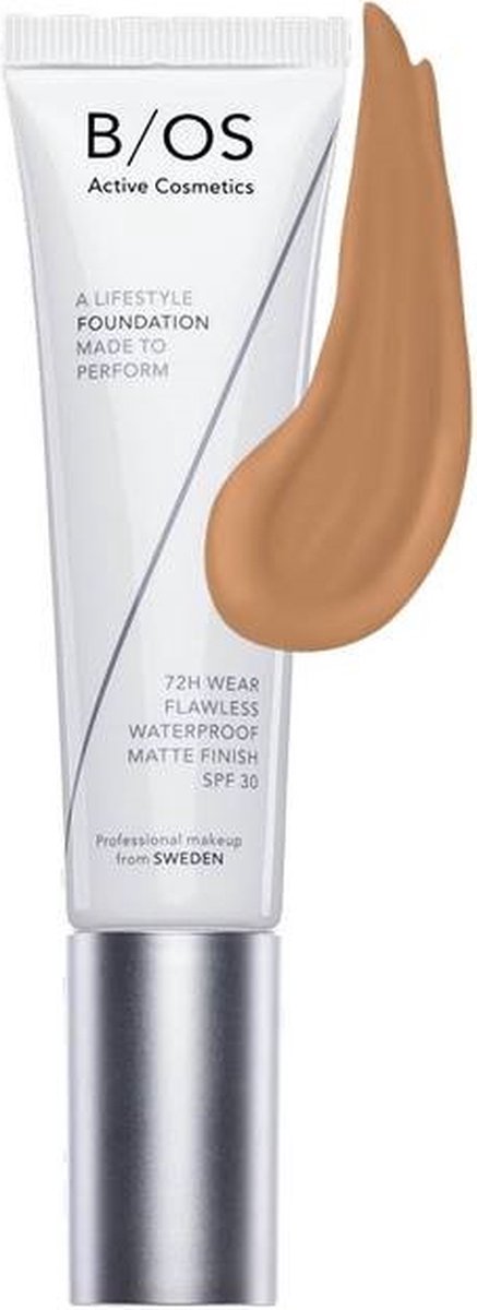 Base Of Sweden Waterproof Full Coverage Foundation Spf 30 (passionate) 30 Ml