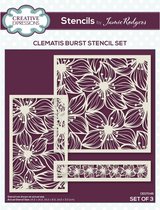 Creative Expressions Stans - Clematis burst - max 14.2x14.2cm