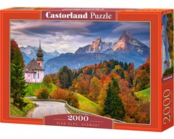 Castorland Autumn in Bavarian Alps – Puzzel – 2.000 stukjes – Satijnen afwerking – Perfecte pasvorm – Europese kwaliteit