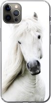 Geschikt voor iPhone 13 Pro Max hoesje - Paarden - Boerderijdieren - Manen - Siliconen Telefoonhoesje