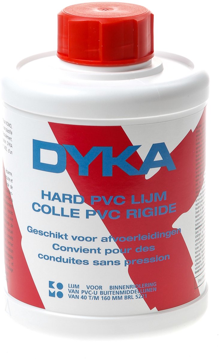 Dyka Hard Pvc lijm 1000ml