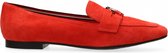 Tommy Hilfiger  - Tommy essential hardware loafers - Red - 40