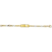 Graveerarmband Anker Plaat 5,0 Mm