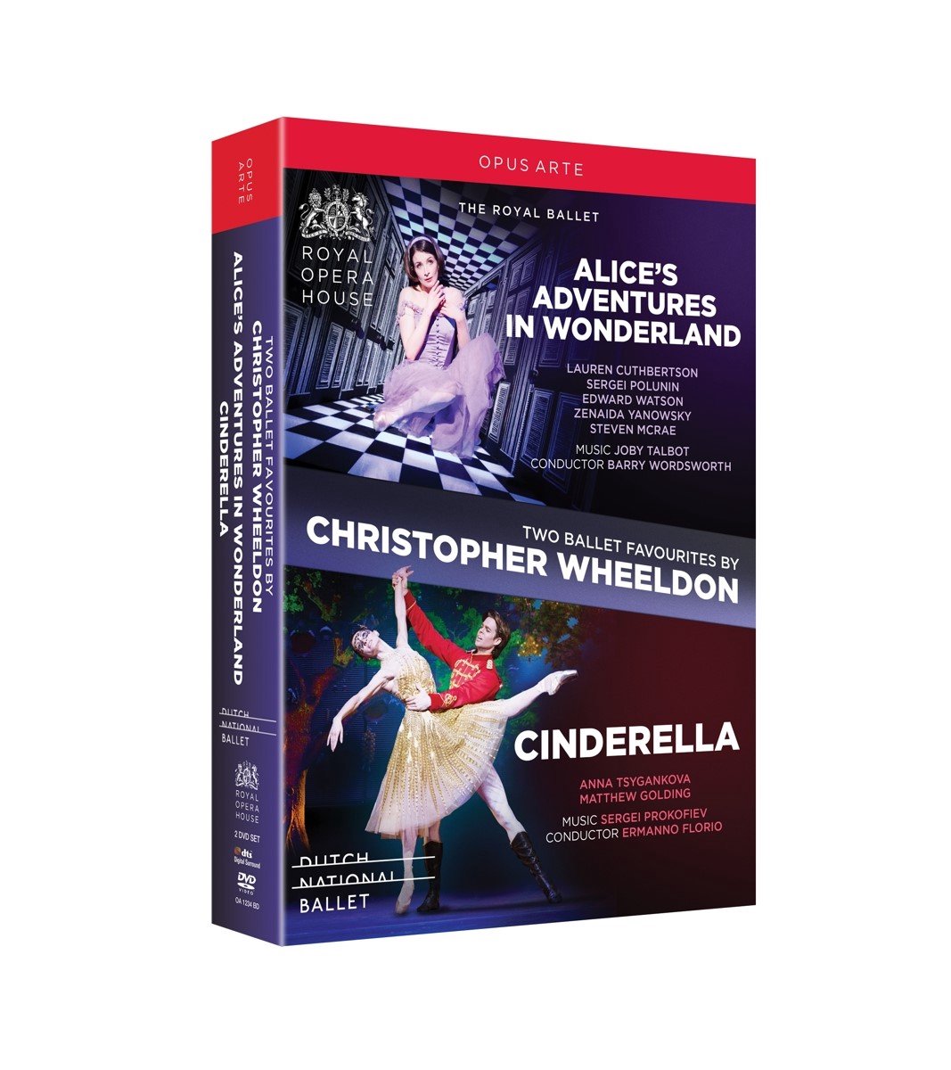 The Royal Ballet/Dutch National Bal - C. Weeldon Ballets Cinderellaalice (2 DVD)